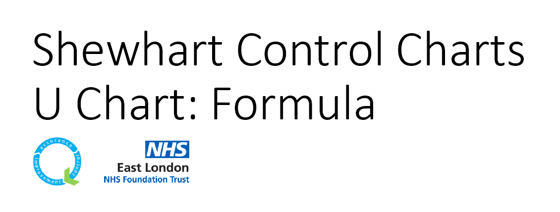 Uchart Samples U Chart formula - Quality Improvement - ELFT
