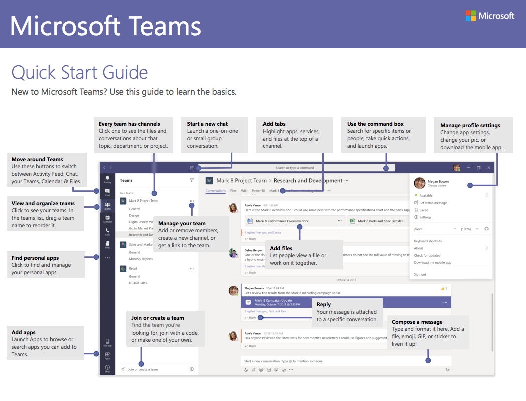 Microsoft Teams Quick Start Guide - Quality Improvement - East London