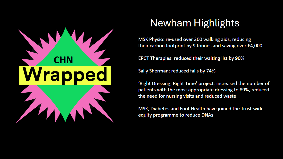 Image showing highlights from Community Health Newham