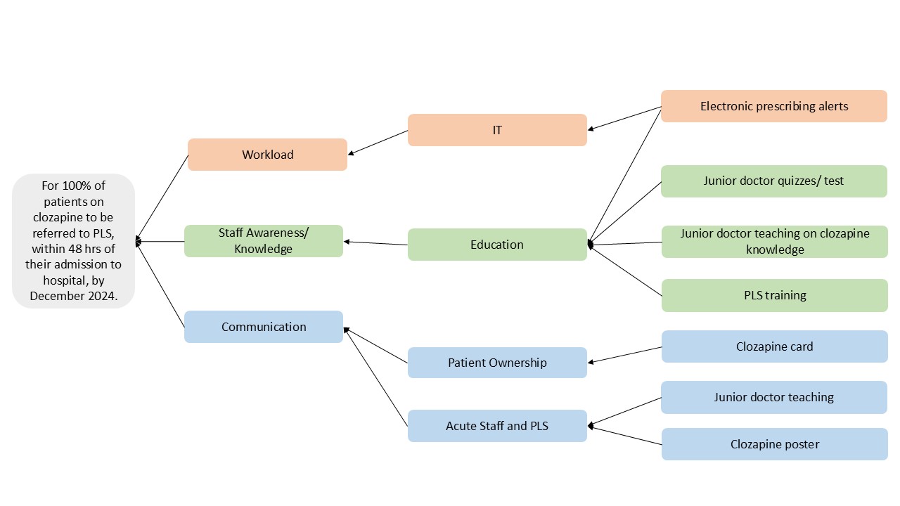 Driver diagram for the project