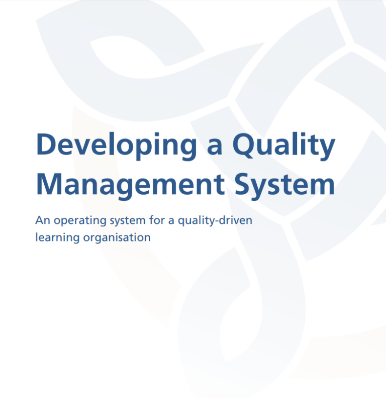 Developing a quality management system – NHS Wales