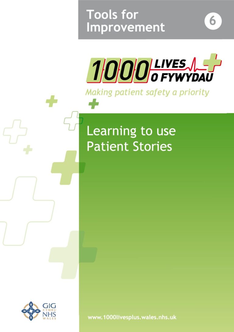 Learning to use Patient Stories
