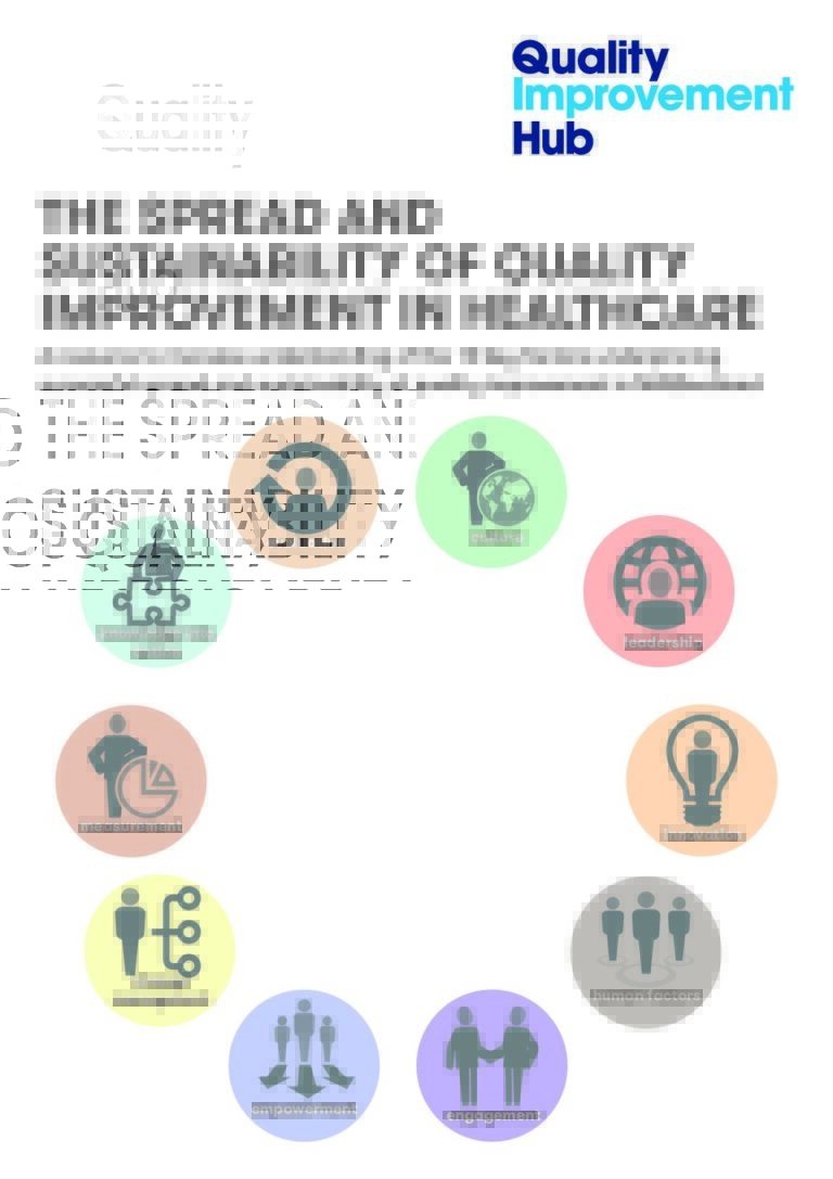The Spread and Sustainability of QI in Healthcare